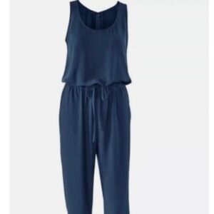 Cabi Elegant Navy Jumpsuit Size Small